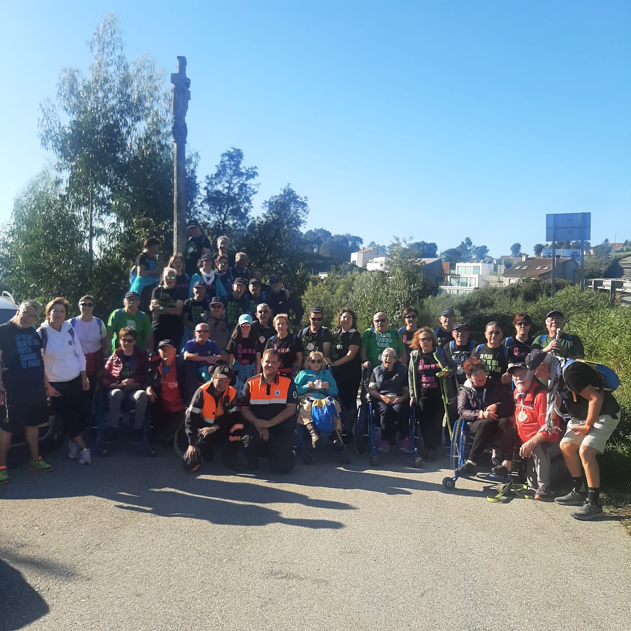 La Asociación de AMIF VILLENA en el Camino de Santiago 