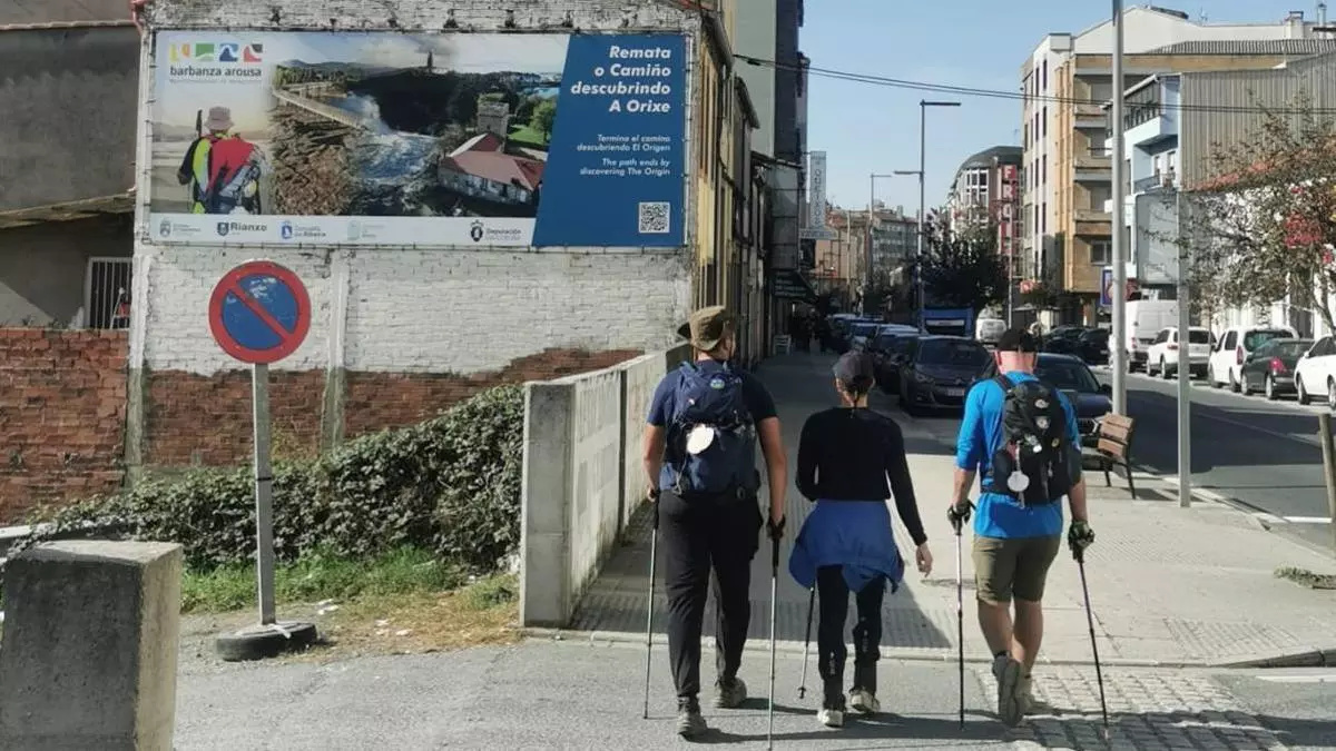 El Camino por Barbanza gana terreno y se consolida entre las rutas jacobeas de la costa