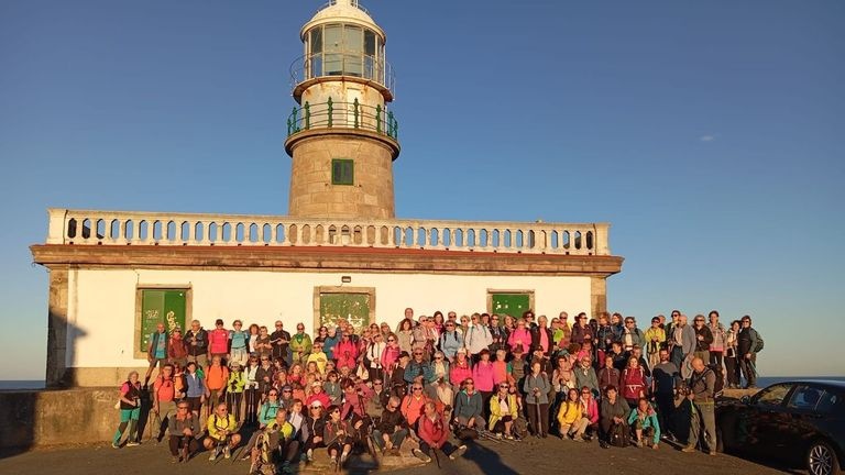 El Camino A Orixe conquista a un grupo de 115 peregrinos de Huesca